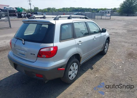2005 Mitsubishi Outlander Ls z USA, uszkodzony, nr VIN JA4LZ31F75U039881